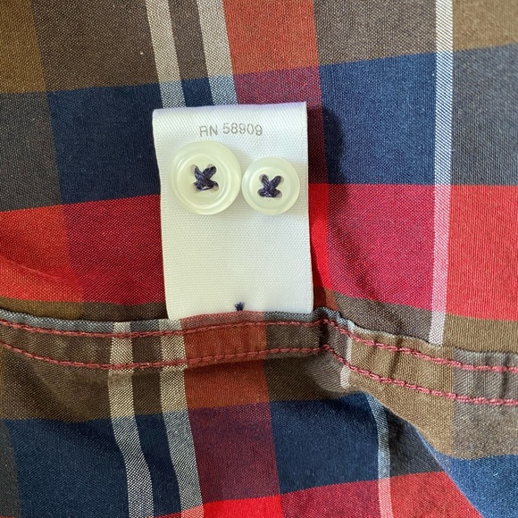 Round tree and Yorke Men’s Button Down Shirt - Picture 4 of 5